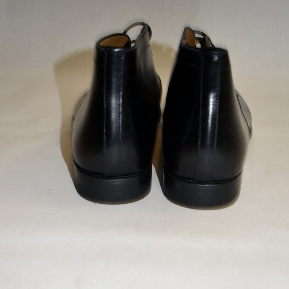 New! MAGNANNI Leather Chukka Boots Black 22421 Size 8.5 M DD284 main image 5
